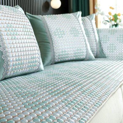 沙发垫夏季陶瓷坐垫2024新款防滑沙发套罩垫子夏天款凉席座垫凉垫,居家布艺,沙发垫,淘宝优惠券,粉丝福利购,淘宝优惠卷