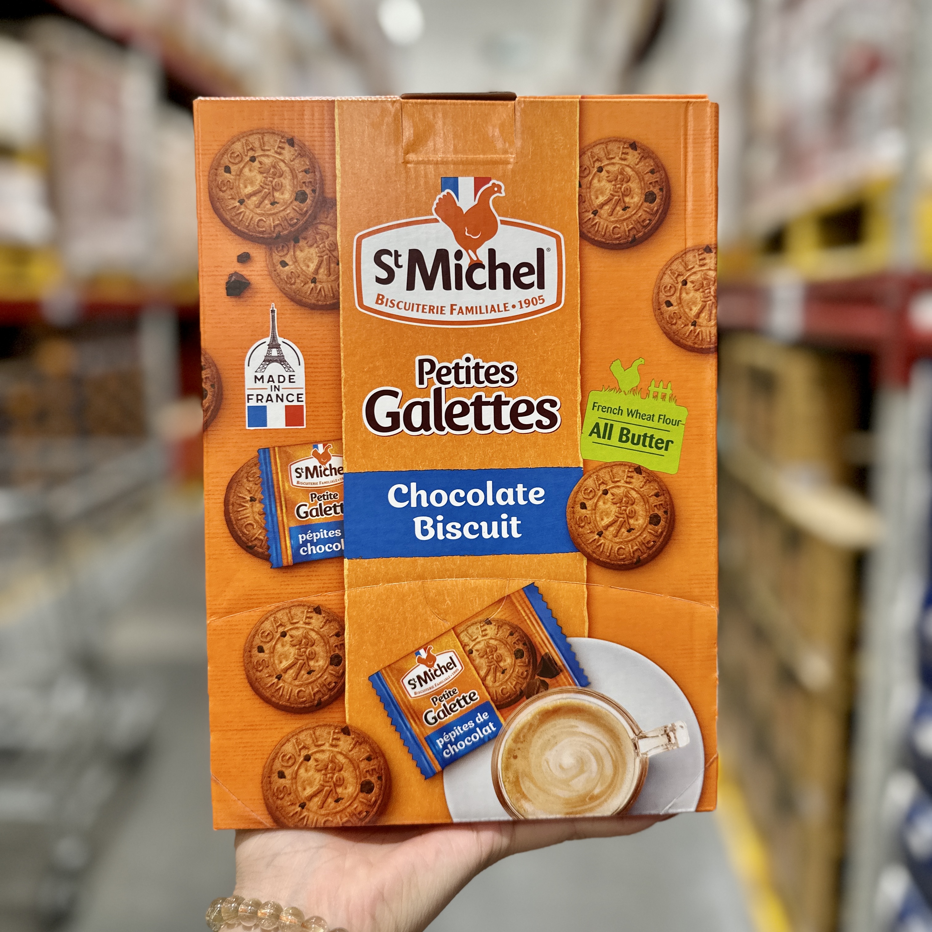 山姆StMichel巧克力饼干700g法国进口下午茶点心（代可可脂）