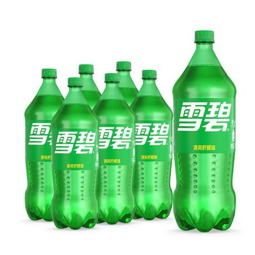可口可乐雪碧汽水碳酸饮料2L大瓶