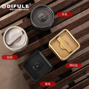 口袋EAG门五金木移推门锁生侧装拉手卧室带拉门锁厨房卫间吊趟门