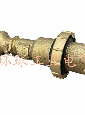 船用铜质大电流插头CTS3-2/I5     四芯32A铜水密插头CTS3-2/15