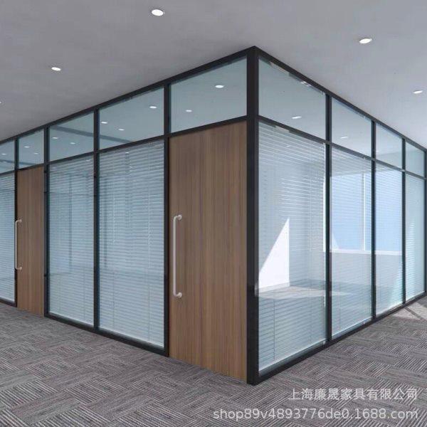 上海隔断公室玻璃隔断墙室内隔音铝合金双层钢化玻璃百叶隔断,商业/办公家具,护理屏风,淘宝优惠券,粉丝福利购,淘宝优惠卷