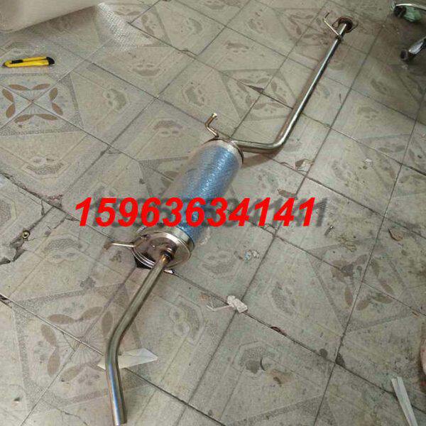 适用于长安之星二代双排加长排气管后节段镀锌材料双层SC1026S4N4