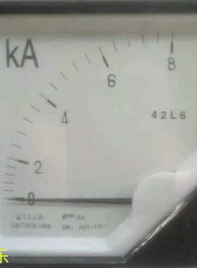 指针交流电流表42L6-8KA 8000/5A 1KA 1.5KA 2KA 2.5KA 4KA 5KA 6