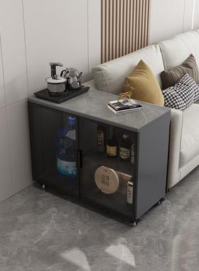 my轻奢岩板沙发收柜客边侧边柜家厅用可移动边几储物1001010柜茶