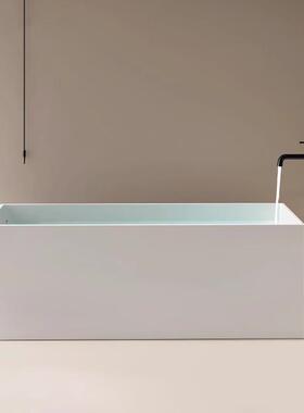 澳宁子34311洁人造人浴缸PMMA石网红民宿高分一体成型单家用酒店