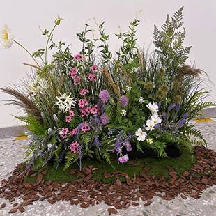 饰仿真花植物软装假造景CYD大绿植花户外园景观高级装摆设花艺型