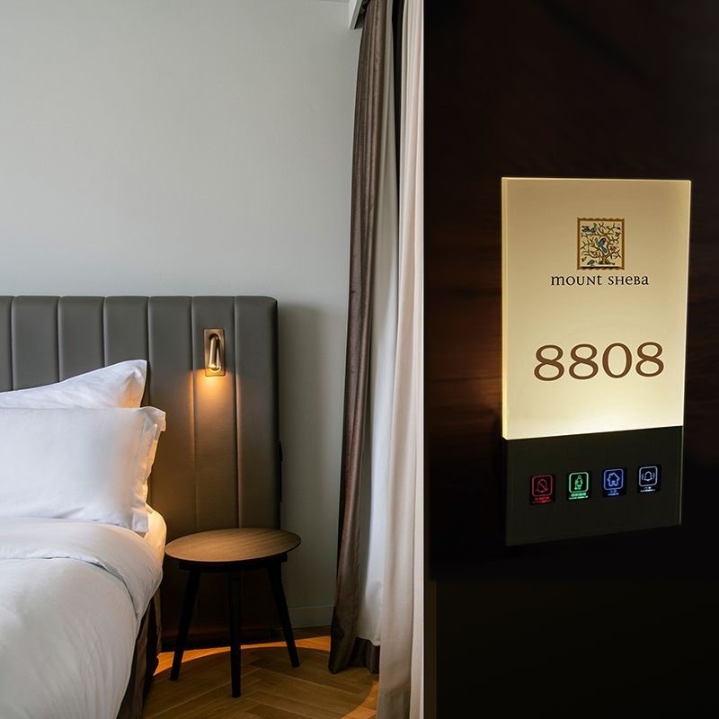 酒店发光门牌公寓棋牌室宾馆房间号茶餐厅学校号码牌带灯电子门牌