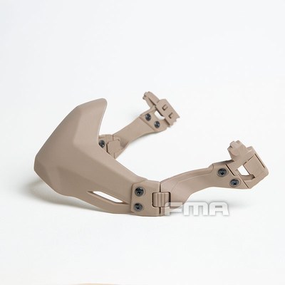 FMA通用战术头盔导轨专用面罩半密封折叠式防护面罩TB1364/TB1363