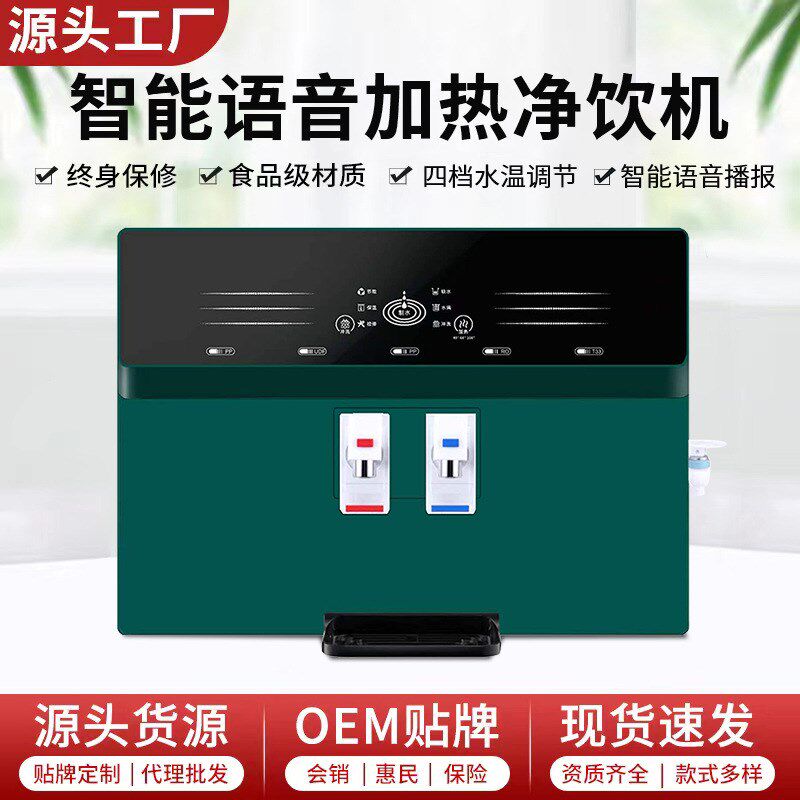 四档调温智能语音播报壁挂式饮水机惠民会销直饮家用净水器过滤器