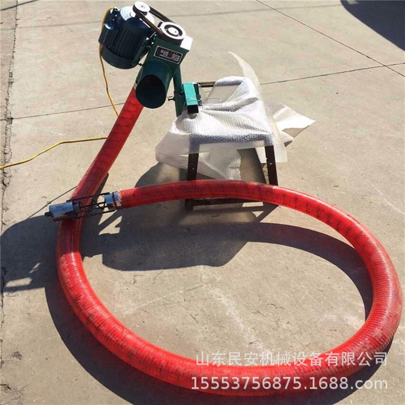 干粉粉末蛟龙输送机 吸砂颗粒软管吸料上料机 小型软管吸粮机