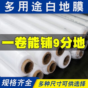 农用保温湿除草黑色白色地膜果园蔬菜大棚银黑膜草莓种植塑料薄膜