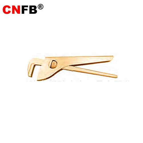 桥防/CNFB 防爆工具 排爆无火花防爆德式轻型管钳T8130C