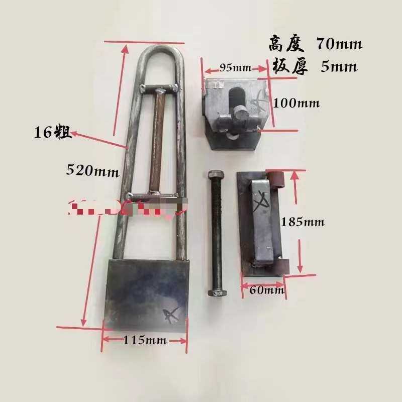工位器具牵引厂家供应台车拖拉钩牵引器耐用拖钩货车可调重型拖车
