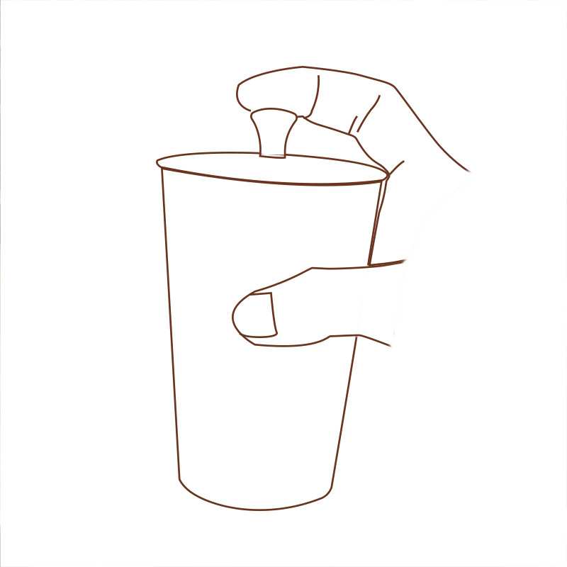 帝国紫铜接粉杯闻香杯 手冲咖啡筛粉杯磨豆机接粉器 咖啡配套器具