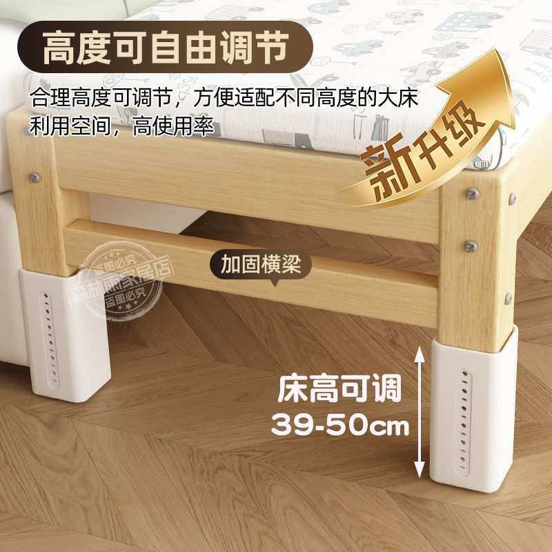 实木婴儿加宽拼接床加护栏宝宝男孩小床女孩单人床边儿童大床