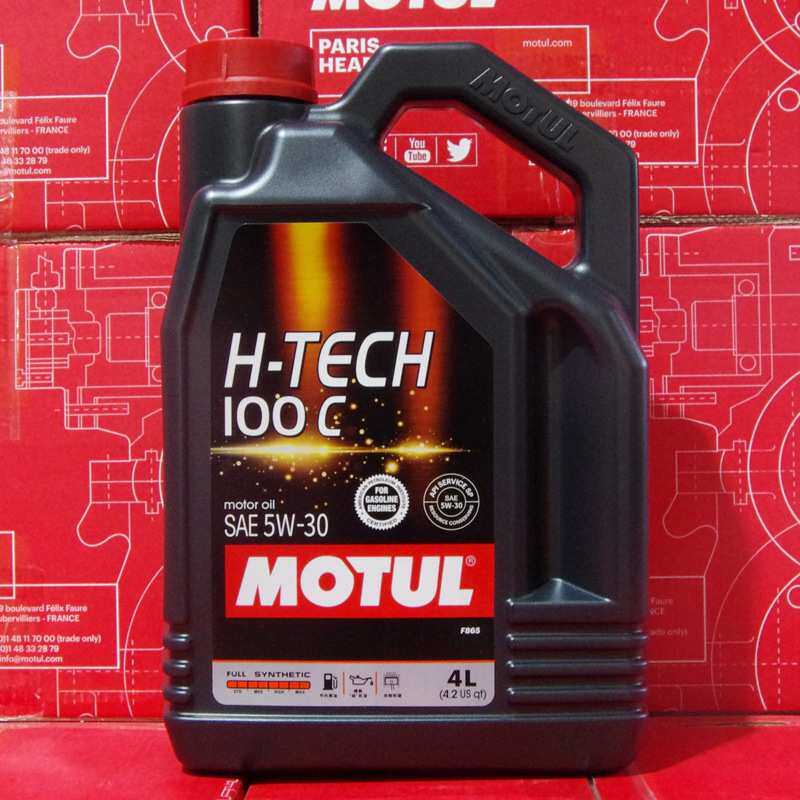摩特机油 H-TECH 5W-30 SP 4L 全合成适用奕泽别克雅阁卡罗拉锐界