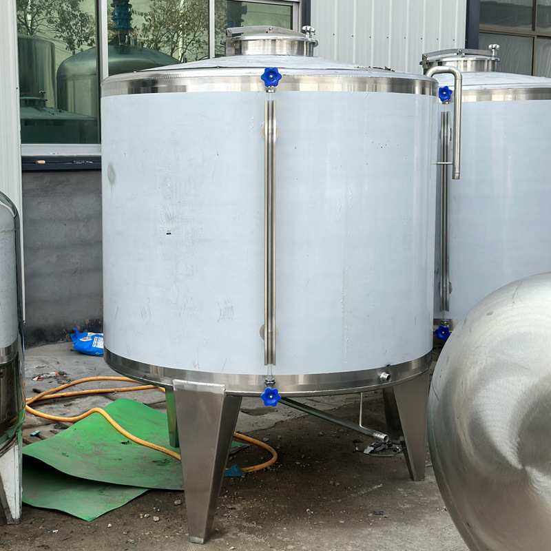 304白钢2吨储油罐 不锈钢立式食用油储油罐 作坊专用大豆油储油罐