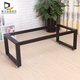 铁艺桌腿支架吧台腿支撑柱餐桌腿办公桌书桌脚茶几金属桌架凳子腿