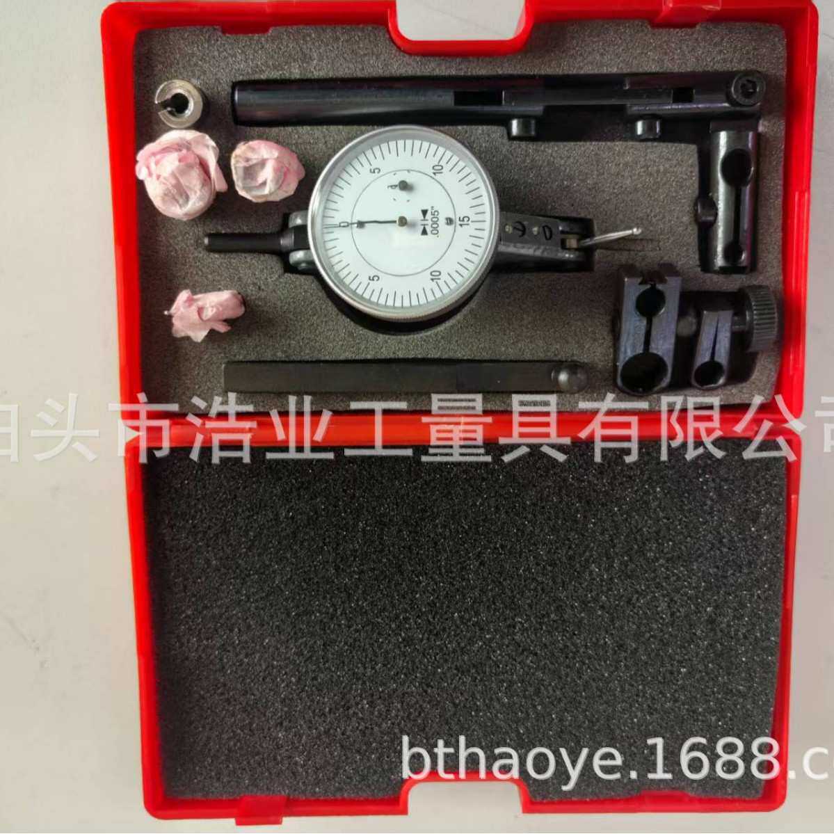 轴向支撑指示表测头延长杆支撑杆燕尾夹套管英制杠杆表附件套装