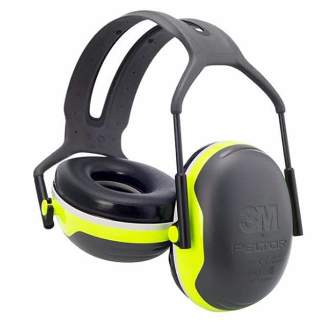3M X4A防噪音耳罩 头戴式工作隔音耳罩 学习睡觉舒适防护耳罩