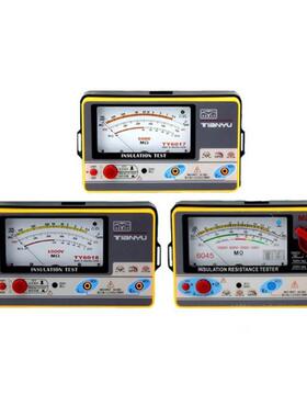 指兆欧LVD表TY601针7摇表6仪18绝缘6045电阻60005高压6010500V100