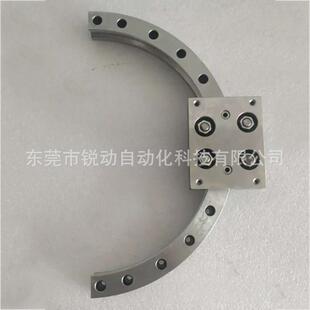 圆滑块弧带支撑环形形轨滚WVS轮曲线导轨弧轨道设备配件厂家定导