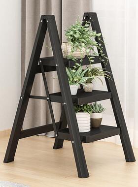 梯家用折叠室内人字梯可伸子缩便厚室外多功能加柏青家具五步梯爬