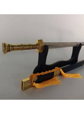 龙泉市刀花宝剑HK压20HK-209090秦王剑动漫周边工艺未开刃