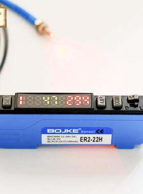 光纤传-感器光纤放大器ER-22H高速型22NH2XF-501FSN18N高速双数显