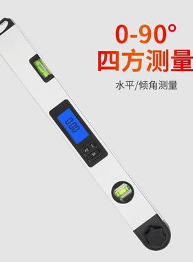 ETOPO度O平品质40607/60CM数显水平尺角尺角度仪可折叠水仪