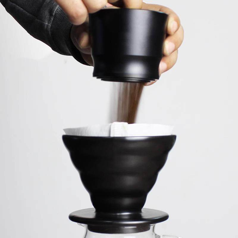 EK43接HDV粉器布机粉器51/m58m磨豆接粉杯手冲粉意式填粉器咖啡落