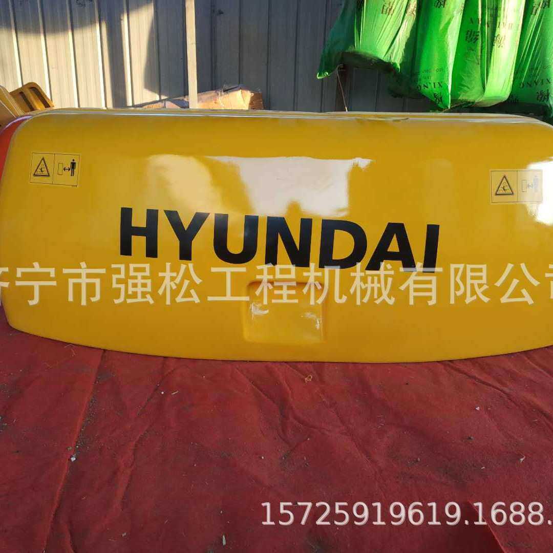 现代485 60-7 55发动机罩液压门水箱门 挖掘机驾驶室玻璃电脑版