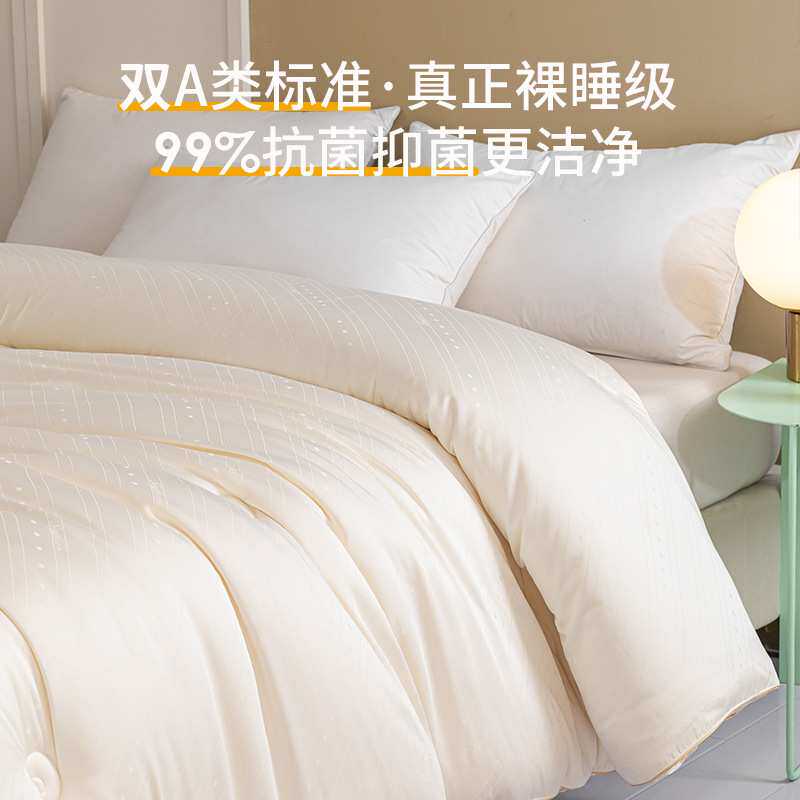 高档80%植物大豆纤维被A类被子冬被加厚保暖被芯春秋被四季通用被