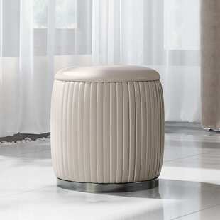 凳子家用时尚创意小椅子小圆凳矮凳网红客厅儿童皮凳木坐墩小凳子