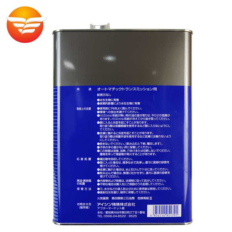 AISIN/爱信自动变速箱油 AWF+ 6/7速 4L ATF6004 铁桶 进口齿轮油