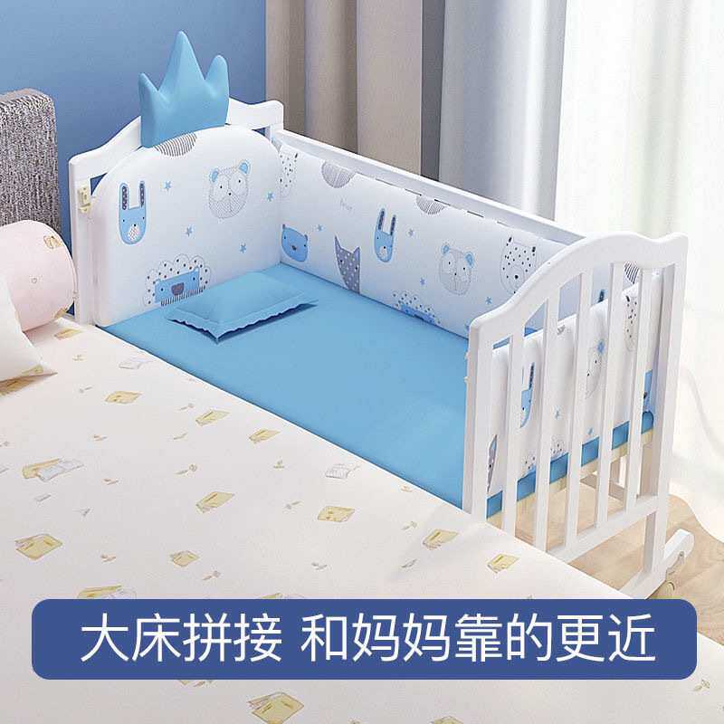 实木摇篮床婴儿多功能宝宝床新生儿摇摇床可移动小孩老式哄睡摇窝