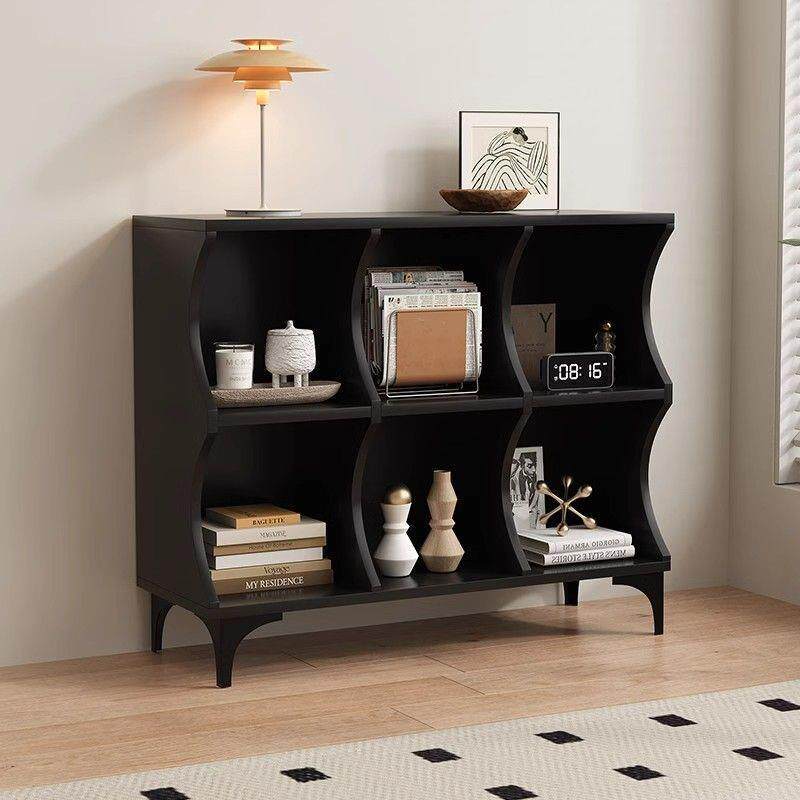 简约现代书柜门厅柜收纳柜客厅柜储物餐边柜室内收纳柜创意格子柜