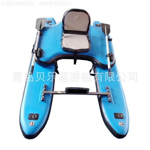 IC250韩版双体船船橡皮艇加厚冲锋舟气垫船耐磨路亚钓鱼船