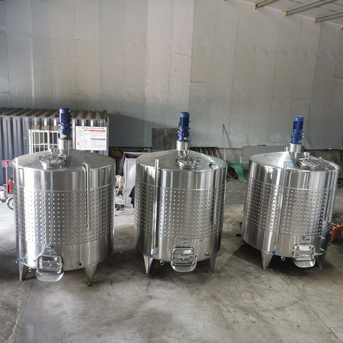 德仁果酒设备不锈钢10吨发酵罐 搅拌冷冻储酒罐酵素 葡萄酒发酵罐