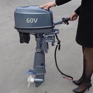 电动挂桨机48V电动直流船外机 60V防水船挂机 船挂机配件