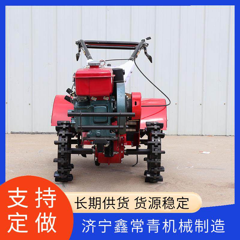 供应种植犁地开沟机 果园小型旋耕机手扶式大棚四驱微耕机