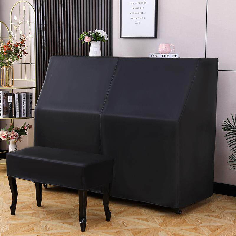 钢琴罩全罩轻奢现代跨境高档欧式北欧凳套罩盖布电钢琴防水防尘罩