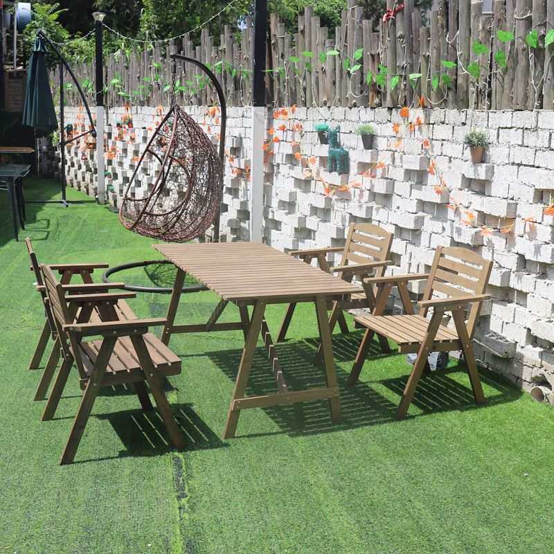 户外庭院桌椅简易防腐木便携室外餐桌椅组合复古折叠桌椅休闲桌椅,3C数码配件,USB灯,淘宝优惠券,粉丝福利购,淘宝优惠卷