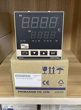 岛电SHIMADEN温控表SRS13A-8IN-90-N100050 8P 8Y 8V数字调节仪