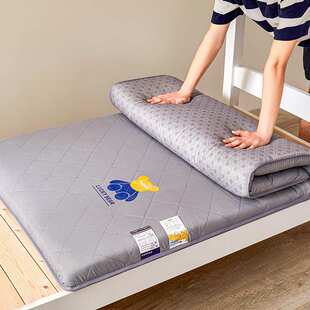 水洗棉透气学生床垫宿舍上下铺寝室软垫子榻榻米单人纯色褥子