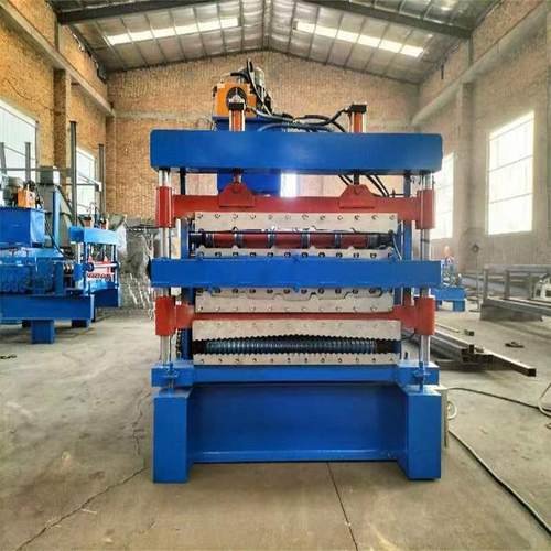 全自动防雨罩设备自动防雨罩起拱机彩钢屋顶板墙面板设备