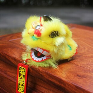 热卖中国传统舞狮工艺品吊字狮头装饰挂件出国外事送老外礼物包邮