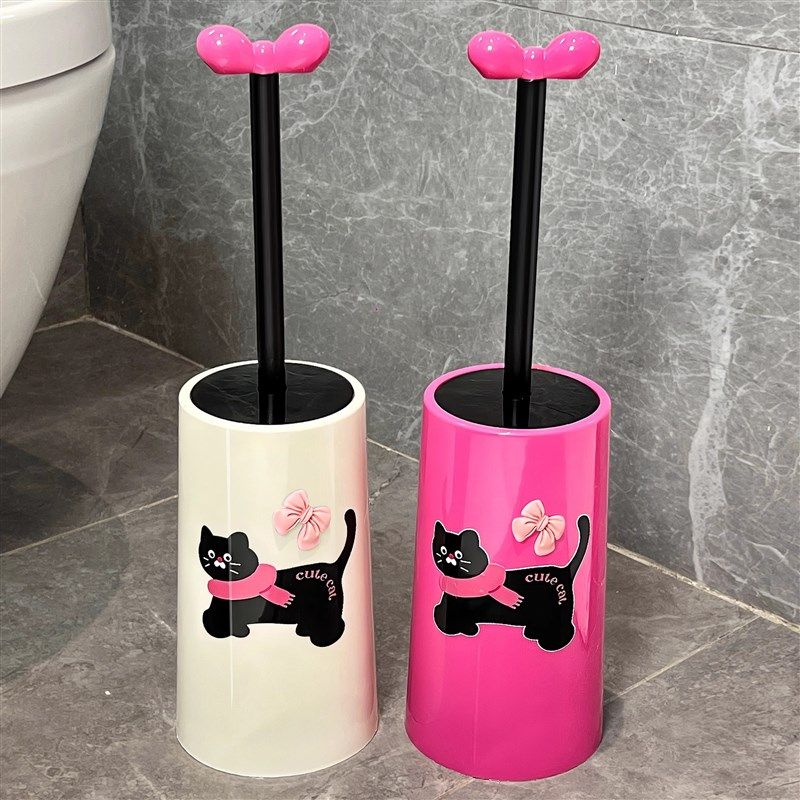 马桶刷洗厕所无死角家用2024新款卫生间蹲坑长柄洁厕刷清洁刷套装