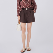 新款 休闲短款 裙子高腰金属扣卡扣装 蜜澳2026春装 饰百搭短裙女装